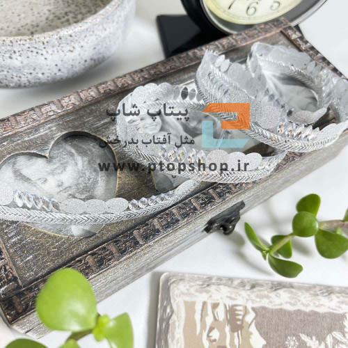 نوار خرج کار باریک پولک و کریستال کاری نقره ای چسبی