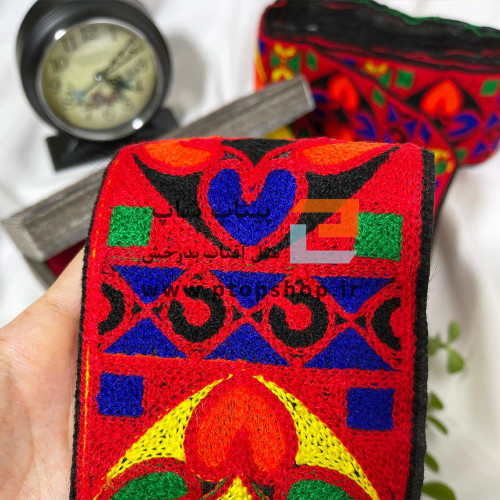 نوار خرج کار سوزندوزی پهن