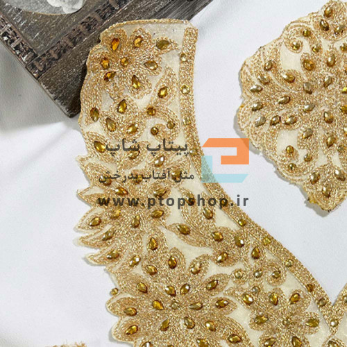 ست پنل ارگانزای پر نگین