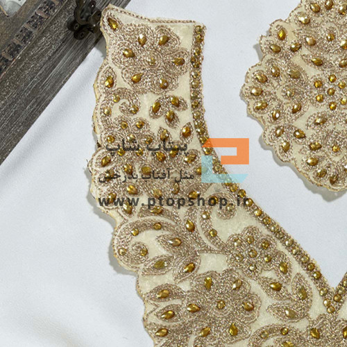 ست پنل ارگانزای پر نگین